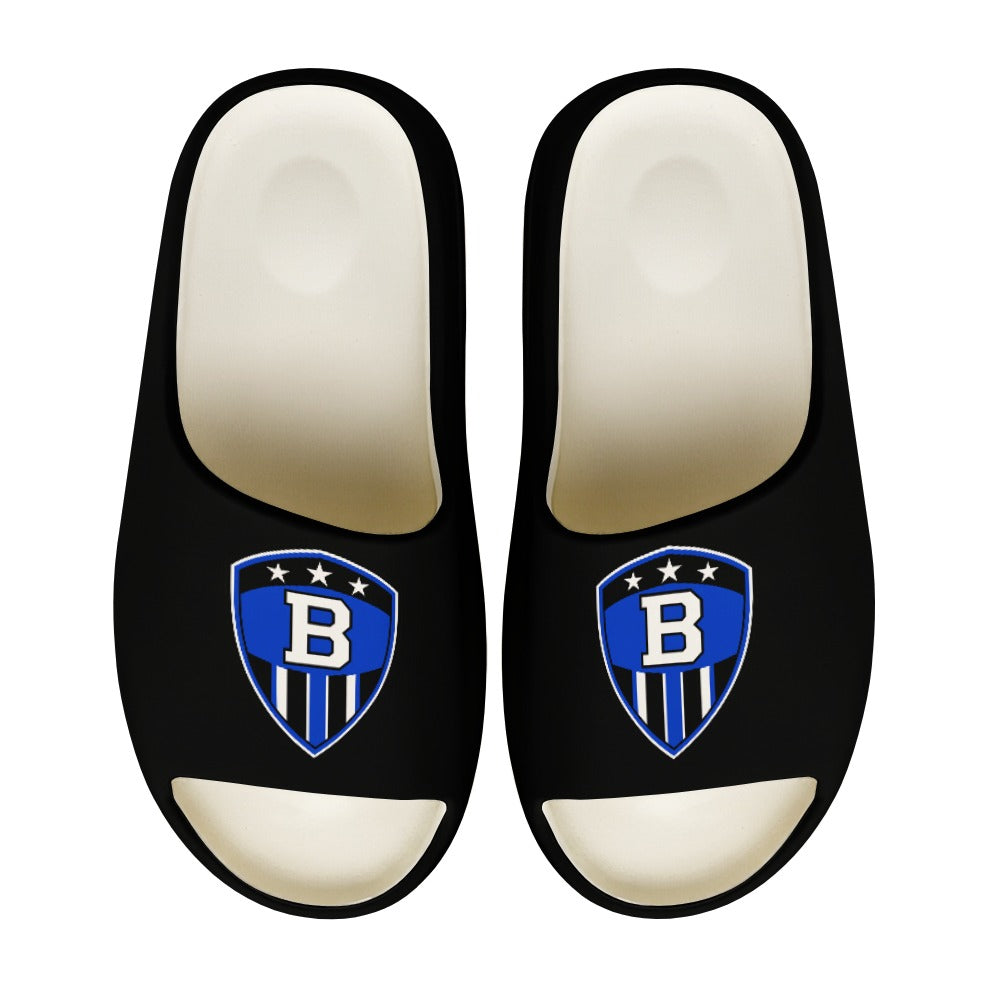 Adult Brimfield Soccer Sports Slides - Black