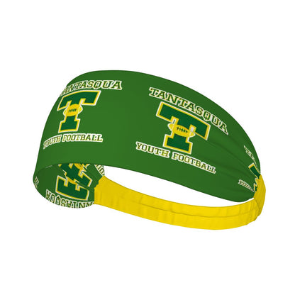 TYFC Elastic Sports Headband (TYF Green/Yellow)