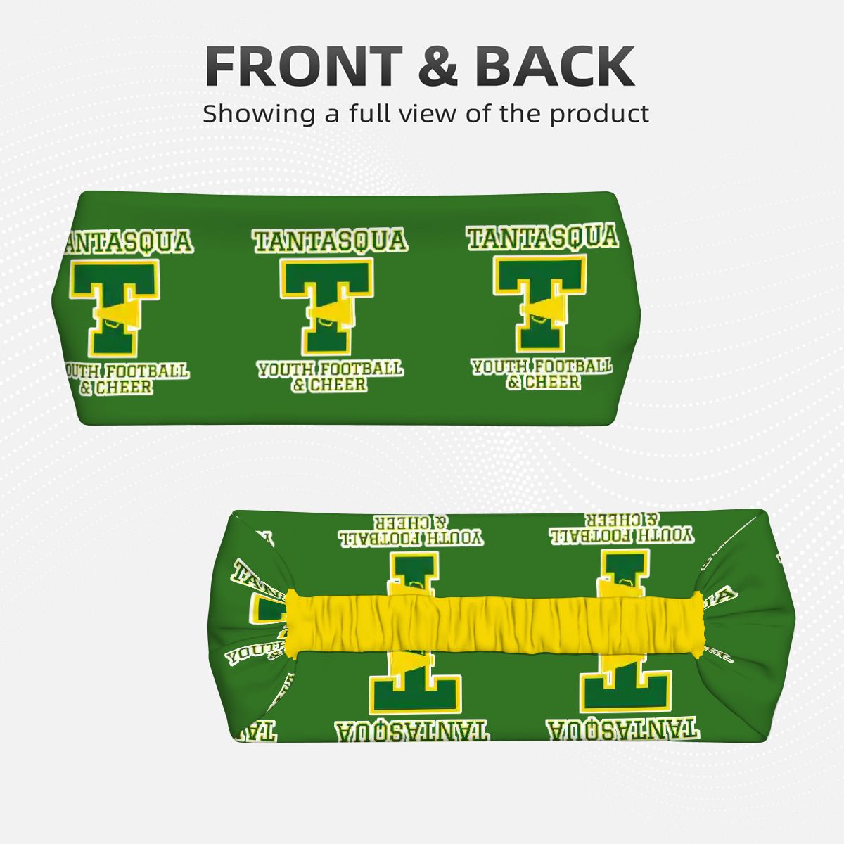 TYFC Elastic Sports Headband (TYFC Green/Yellow)