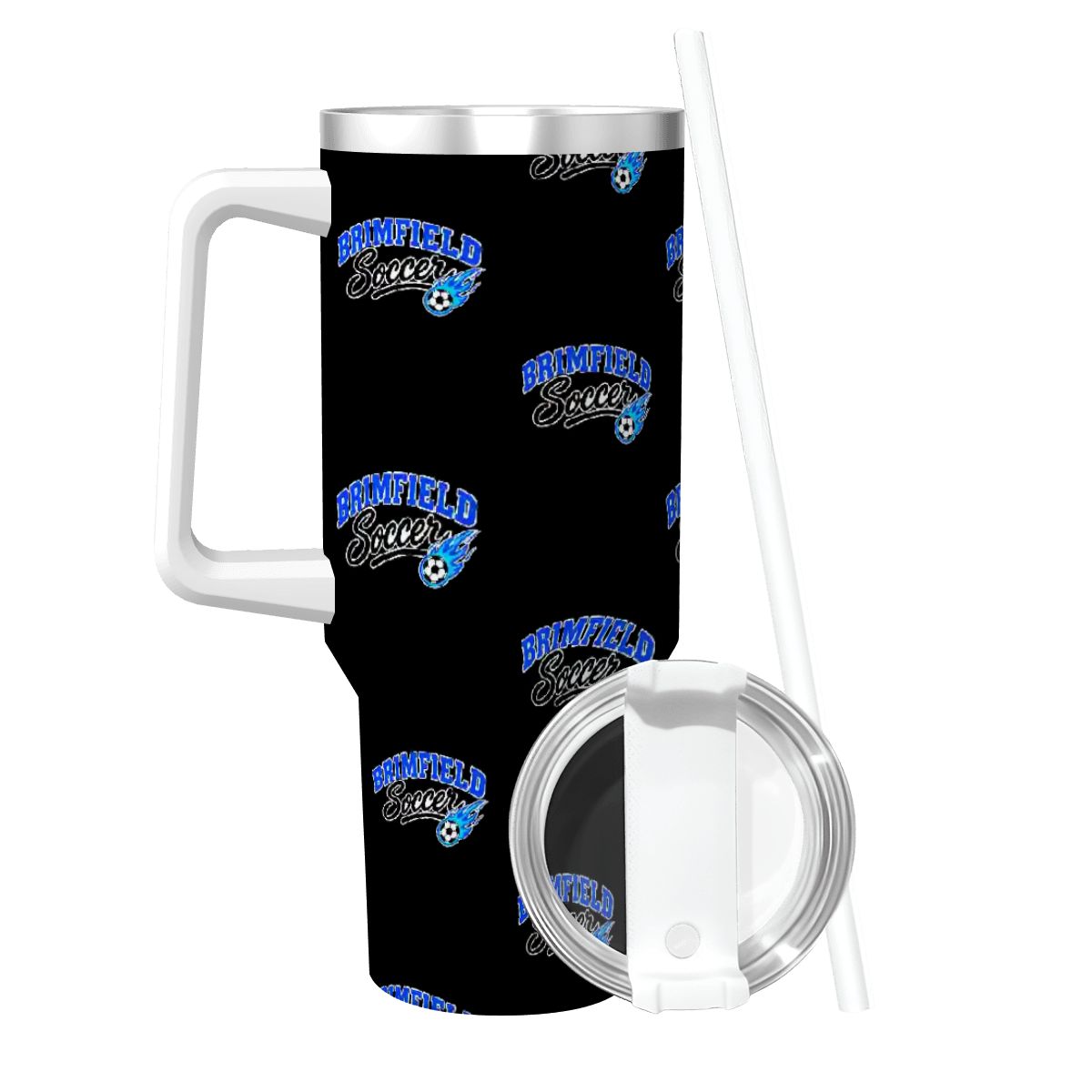 Brimfield Soccer Travel Mug (40 oz)