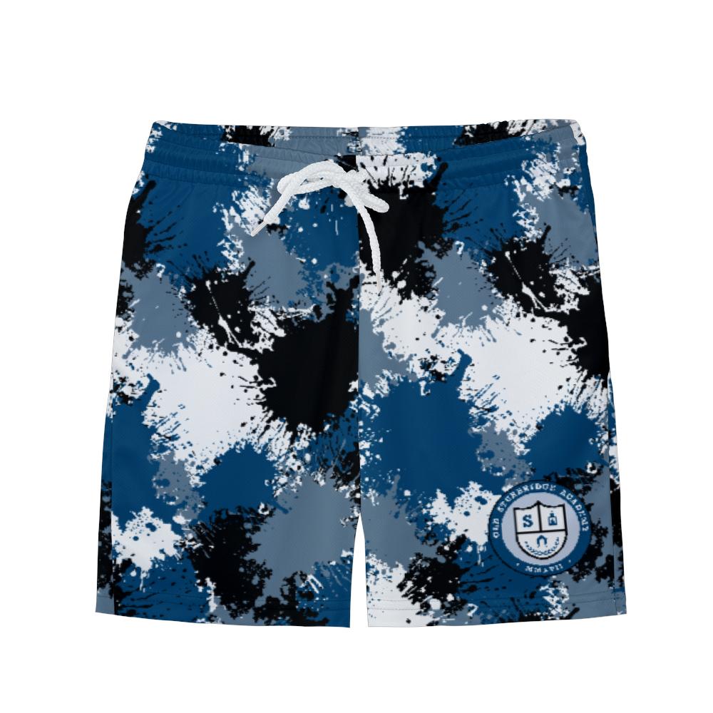 Youth OSA Mesh Shorts (Paint Splatter Edition)