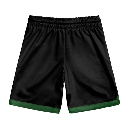 Youth Sturbridge Youth Basketball Mesh Shorts - Black/Green