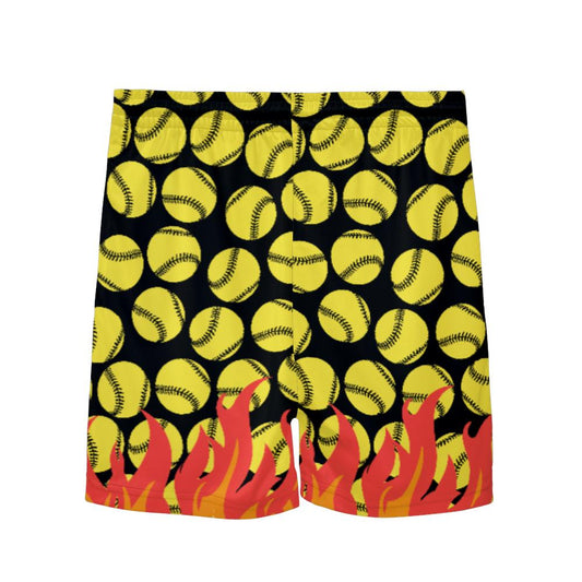 Youth Brimfield Inferno Softball Mesh Shorts