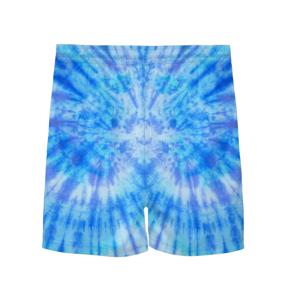 Youth Brimfield Soccer Mesh Shorts (Light Blue Tie Dye)