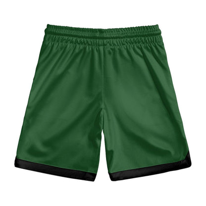 Youth Sturbridge Youth Basketball Mesh Shorts - Green/Black