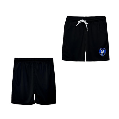 Youth Brimfield Soccer Mesh Shorts (Black, Ed. 2)