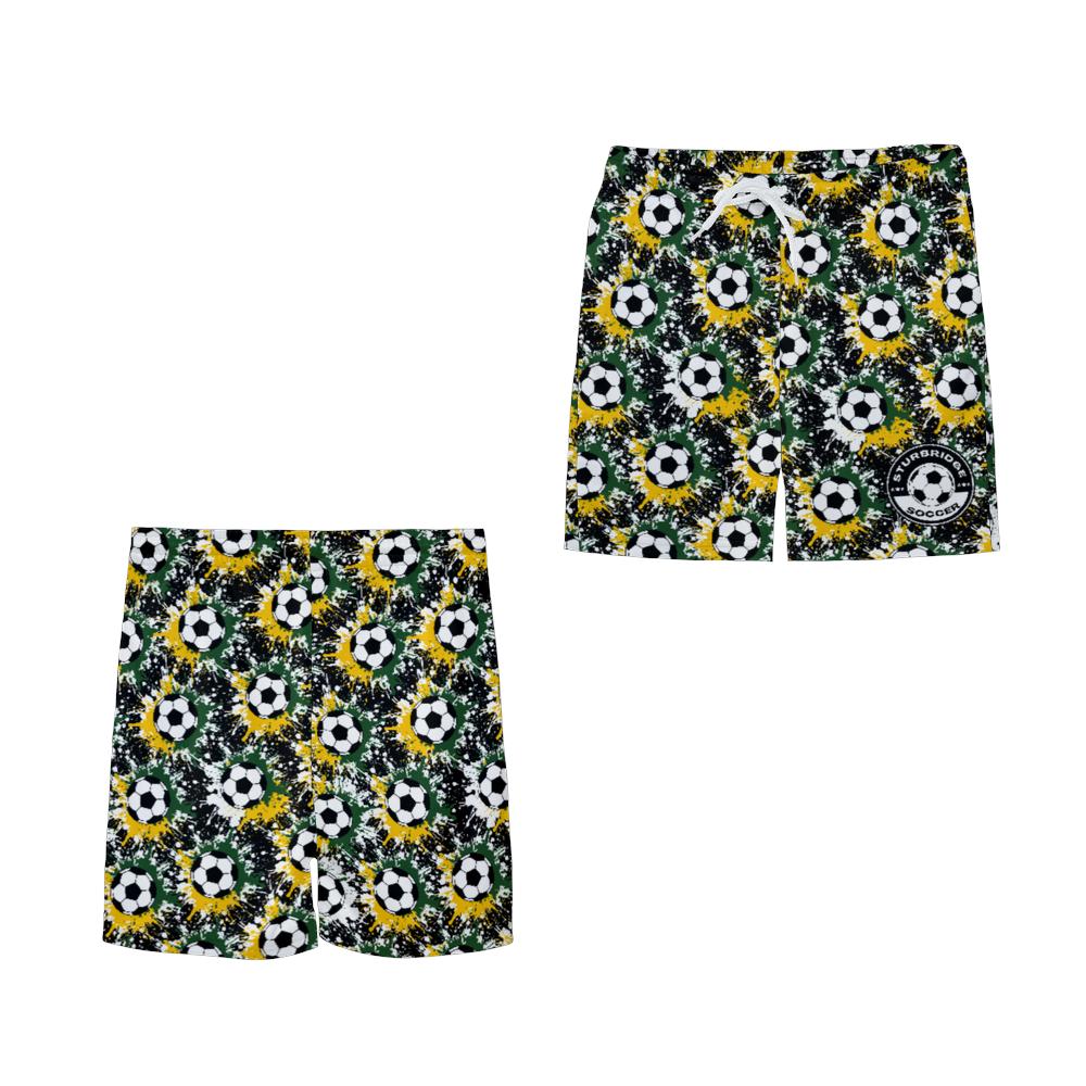 Youth Sturbridge Soccer Shorts (Paint Splatter)