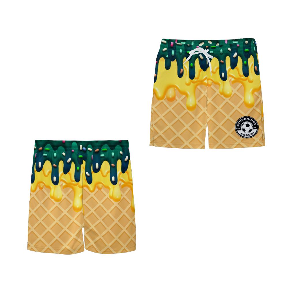 Youth Sturbridge Soccer Shorts (Ice Cream Drip Edition)