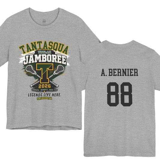 Adult Tantasqua Jamboree 2026 Lacrosse Tee (Personalized)