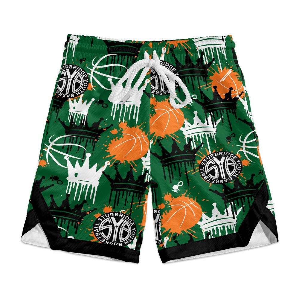 Youth Sturbridge Youth Basketball Mesh Shorts - Design 2