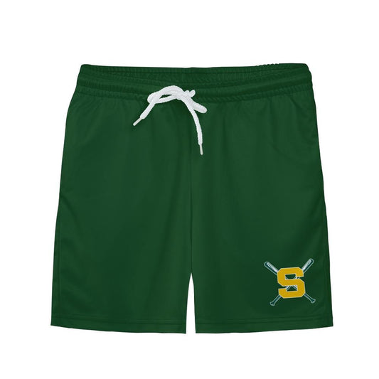 Youth Sturbridge Little League Baseball Shorts - Green Edition