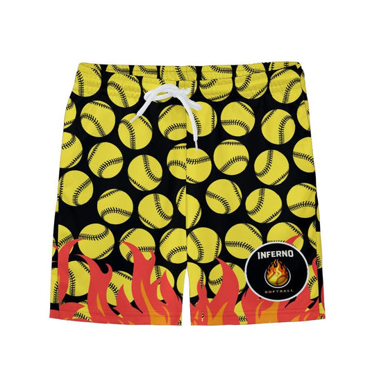 Youth Brimfield Inferno Softball Mesh Shorts