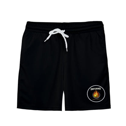Youth Brimfield Inferno Softball Mesh Shorts - Black