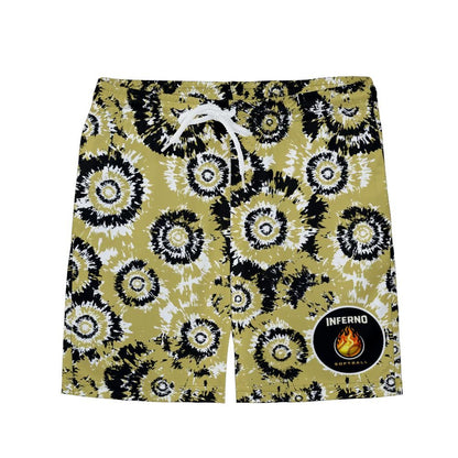 Youth Brimfield Inferno Softball Mesh Shorts Tie Dyed Edition