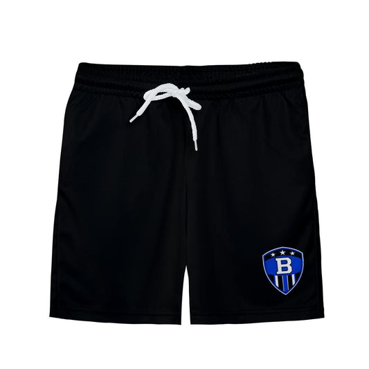 Youth Brimfield Soccer Mesh Shorts (Black, Ed. 2)