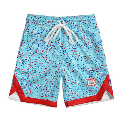 Kids Patriotic Summer Mesh Shorts