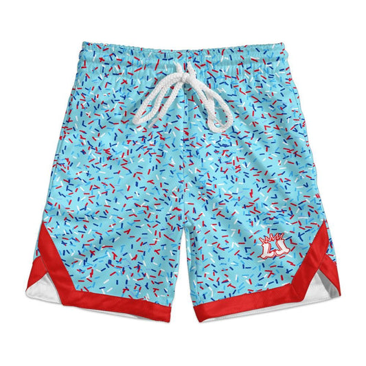 Kids Patriotic Summer Mesh Shorts