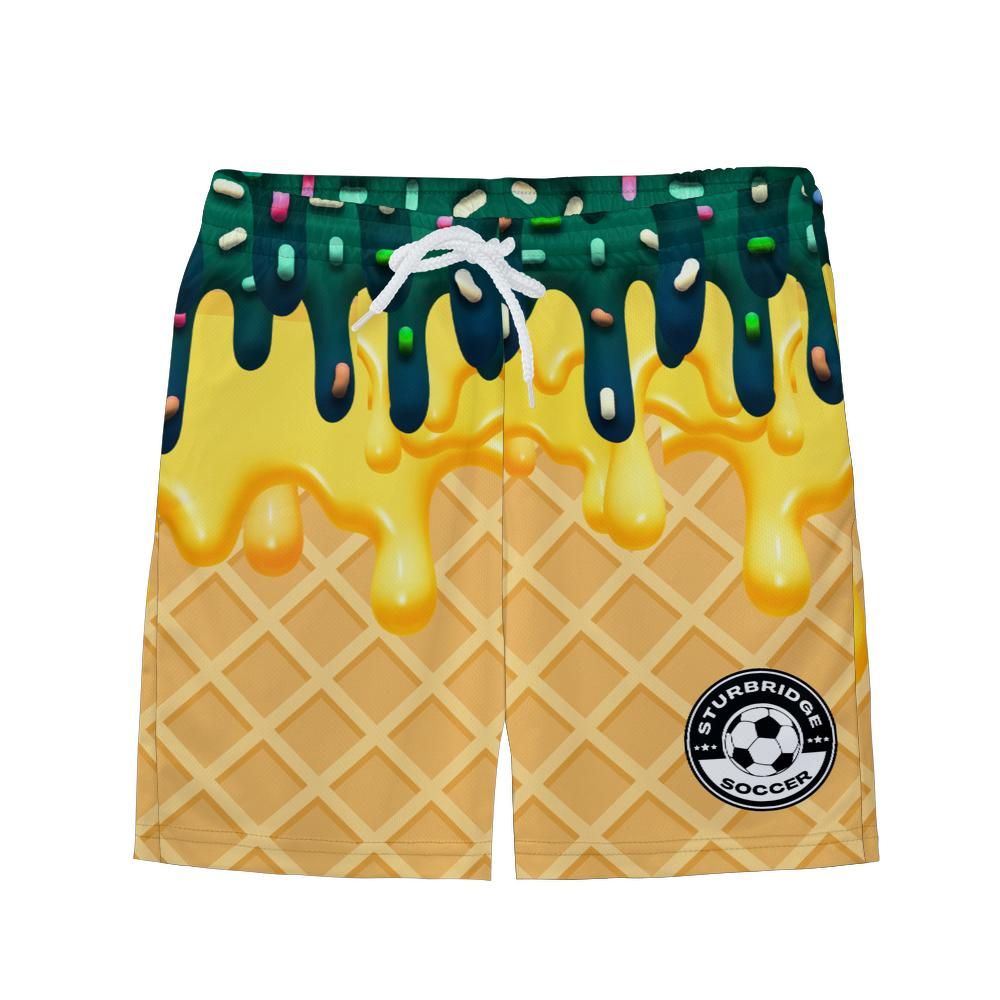 Youth Sturbridge Soccer Shorts (Ice Cream Drip Edition)
