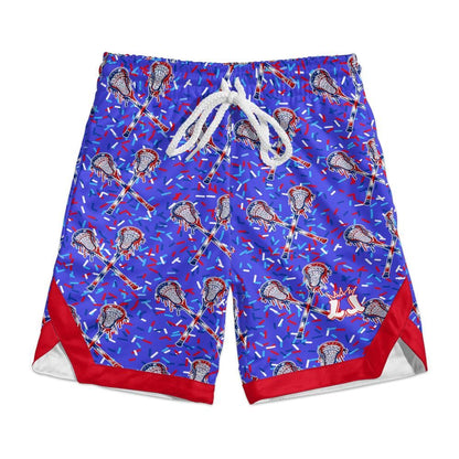 Toddler Lacrosse Mesh Shorts, Patriotic America 250 Collection