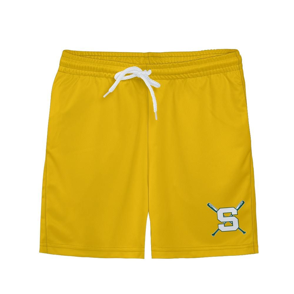 Youth Sturbridge Little League Baseball Shorts - Gold Edition