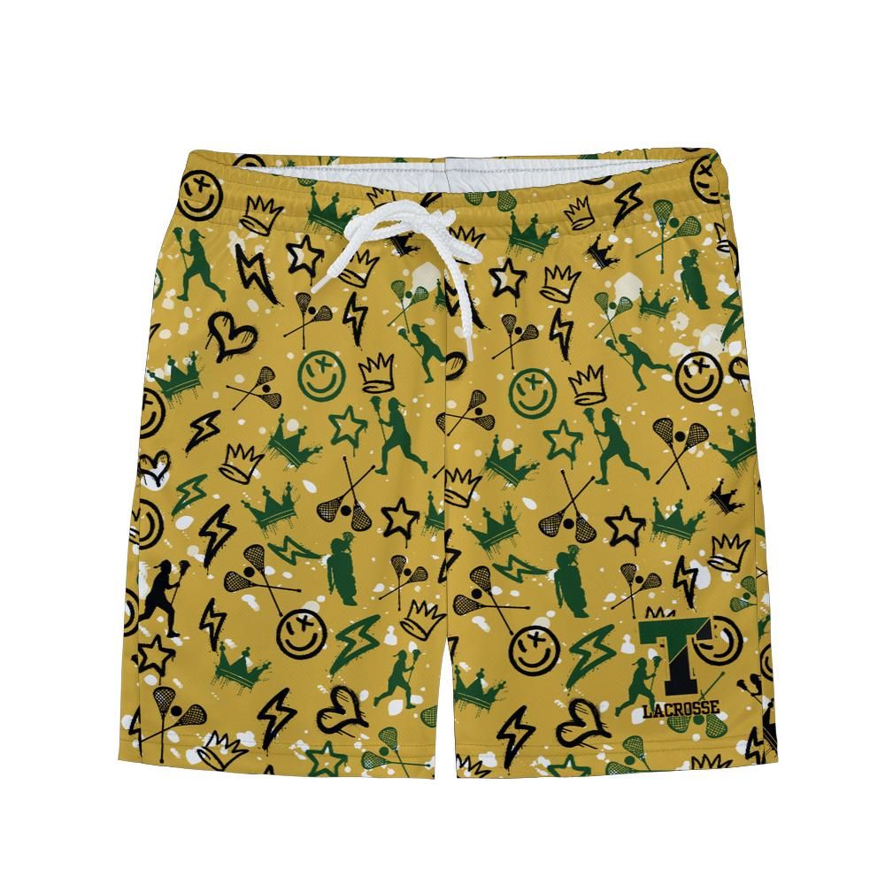 Youth TRYLAX Graffiti Shorts - Girl's Edition