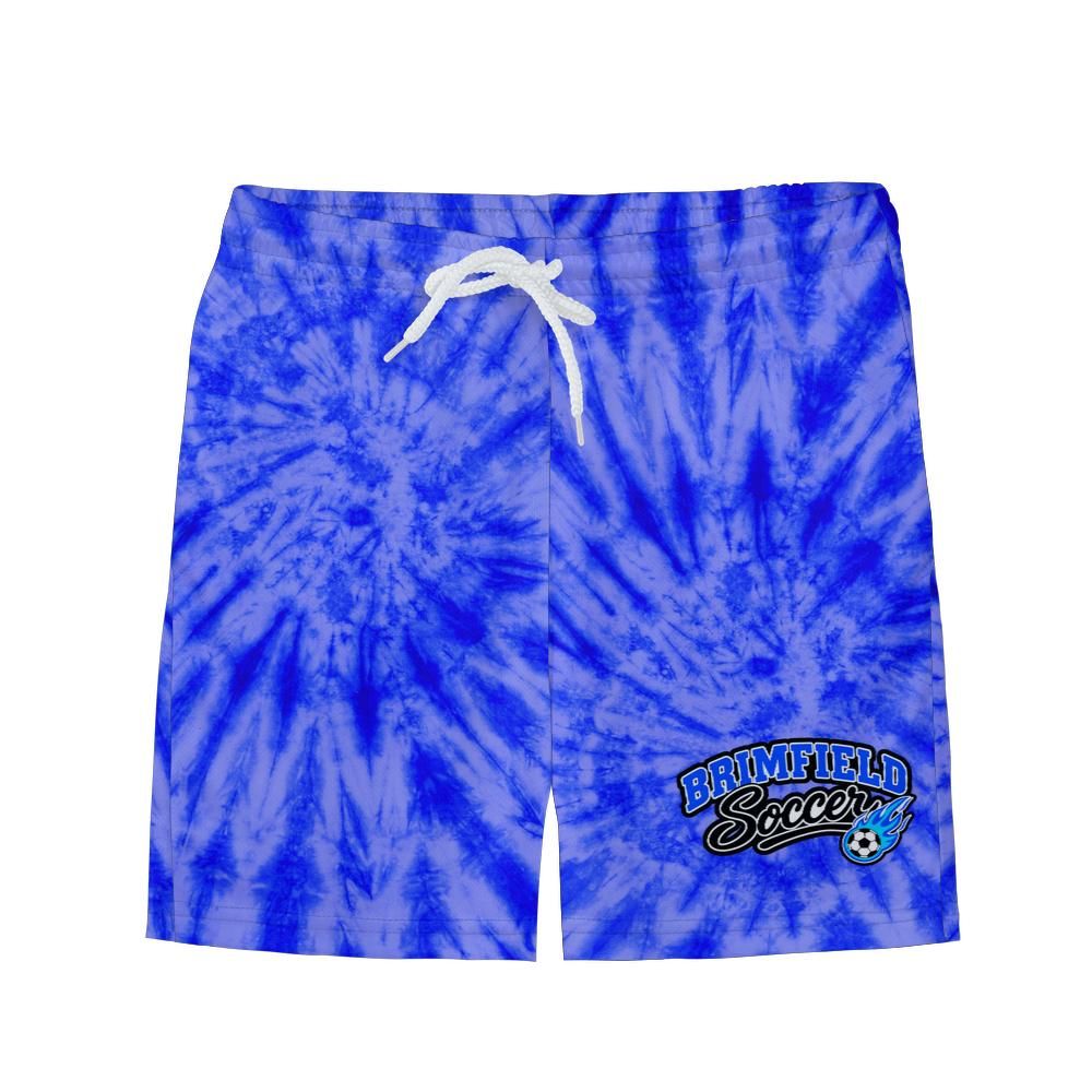 Youth Brimfield Soccer Mesh Shorts (Dark Blue Tie Dye)