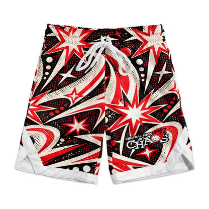 Youth Central Ma Chaos Starburst Basketball Shorts