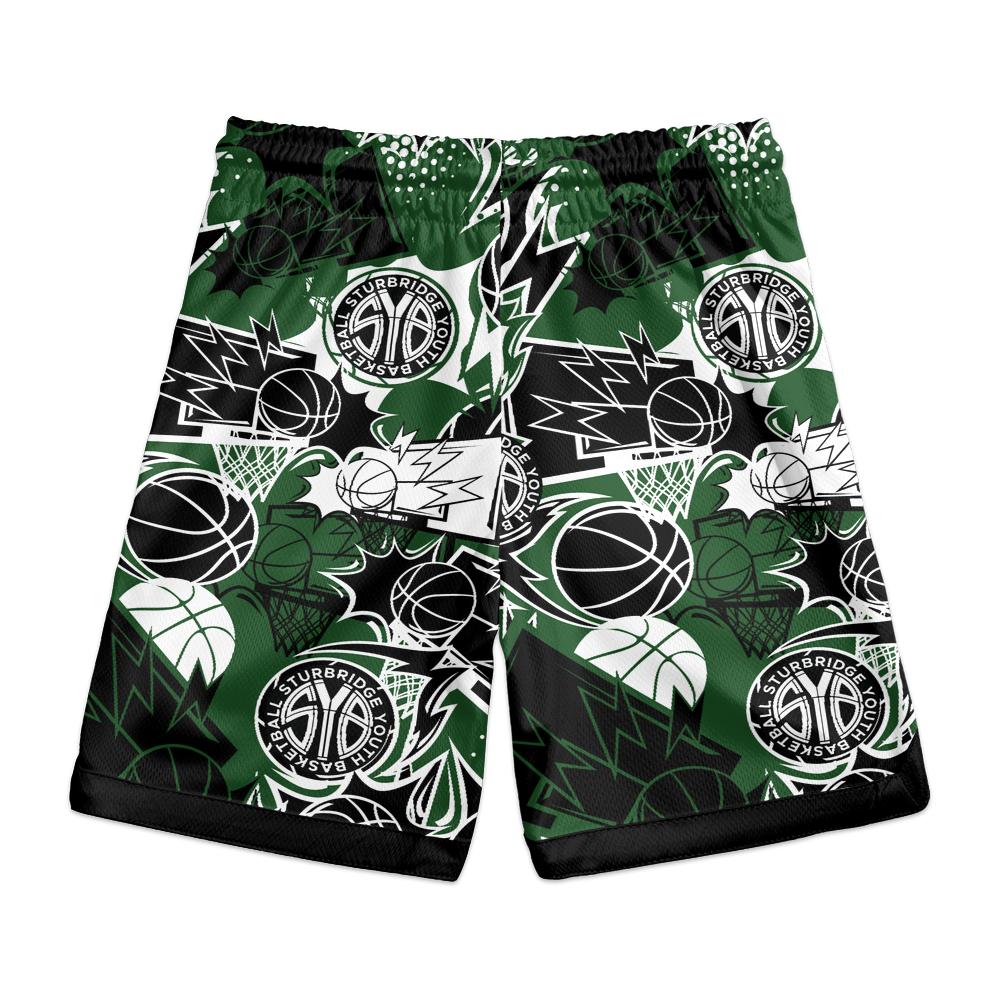 Youth Sturbridge Youth Basketball Mesh Shorts - Design 1