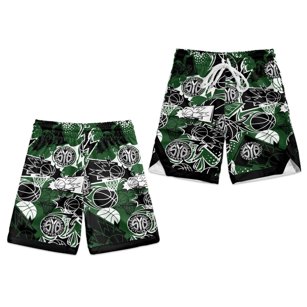 Youth Sturbridge Youth Basketball Mesh Shorts - Design 1