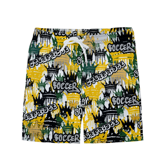Youth Sturbridge Soccer Shorts (Dripping Crowns)