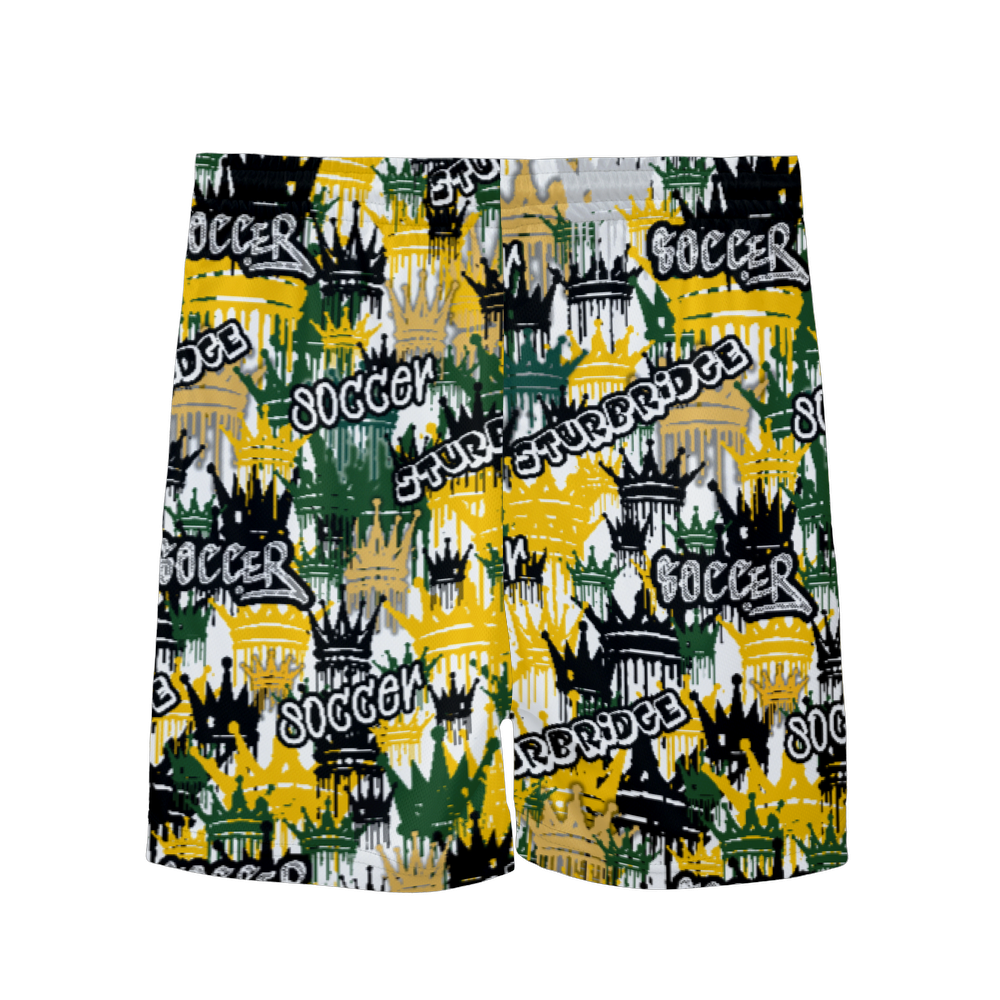 Youth Sturbridge Soccer Shorts (Dripping Crowns)