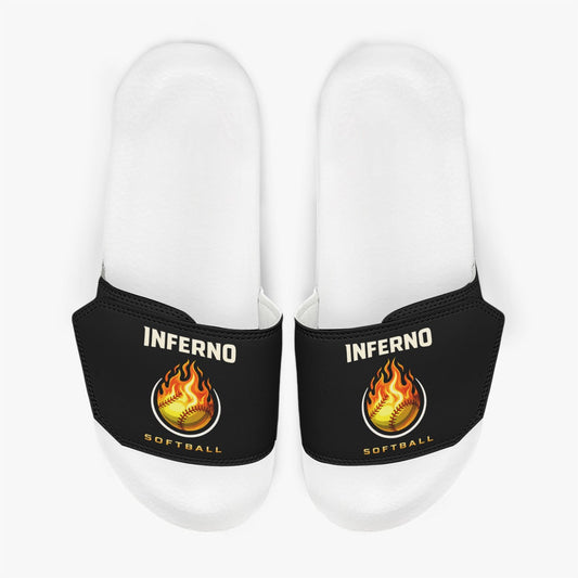 Women's Brimfield Inferno Adjustable Velcro Strap Slides (Personalized)